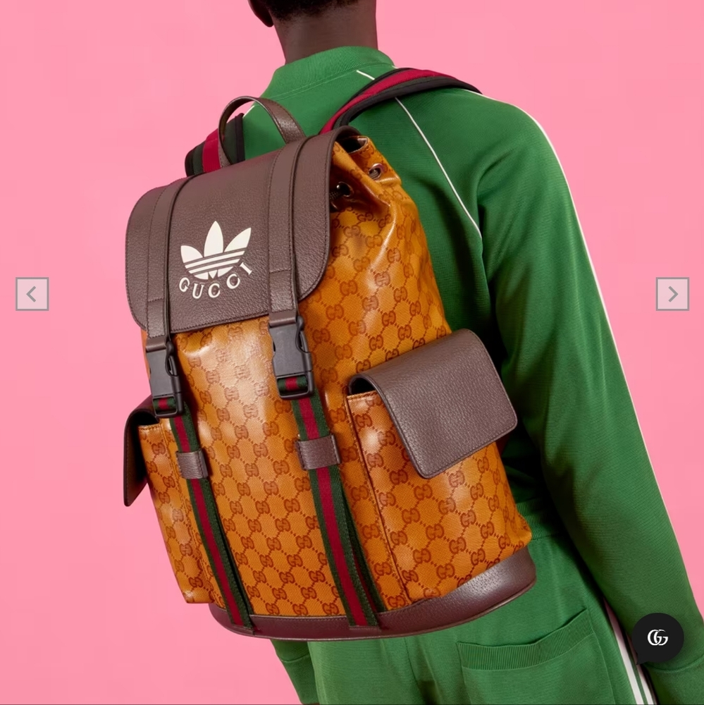 Authentic Addidas x Gucci Backpack